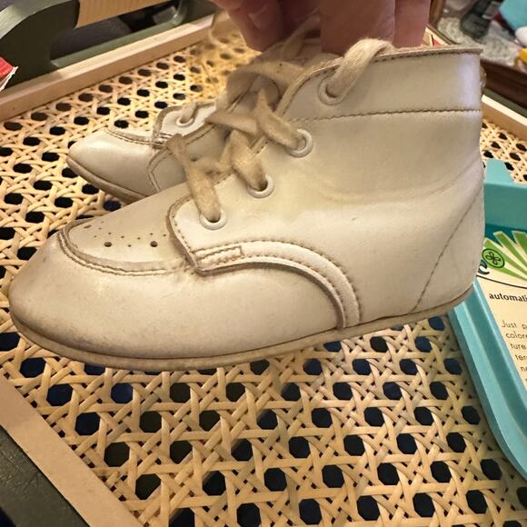 VTG Woolco BBB Trainer Walker Baby Shoes size 3 with Original Box. Made in USA. - Picture 7 of 13